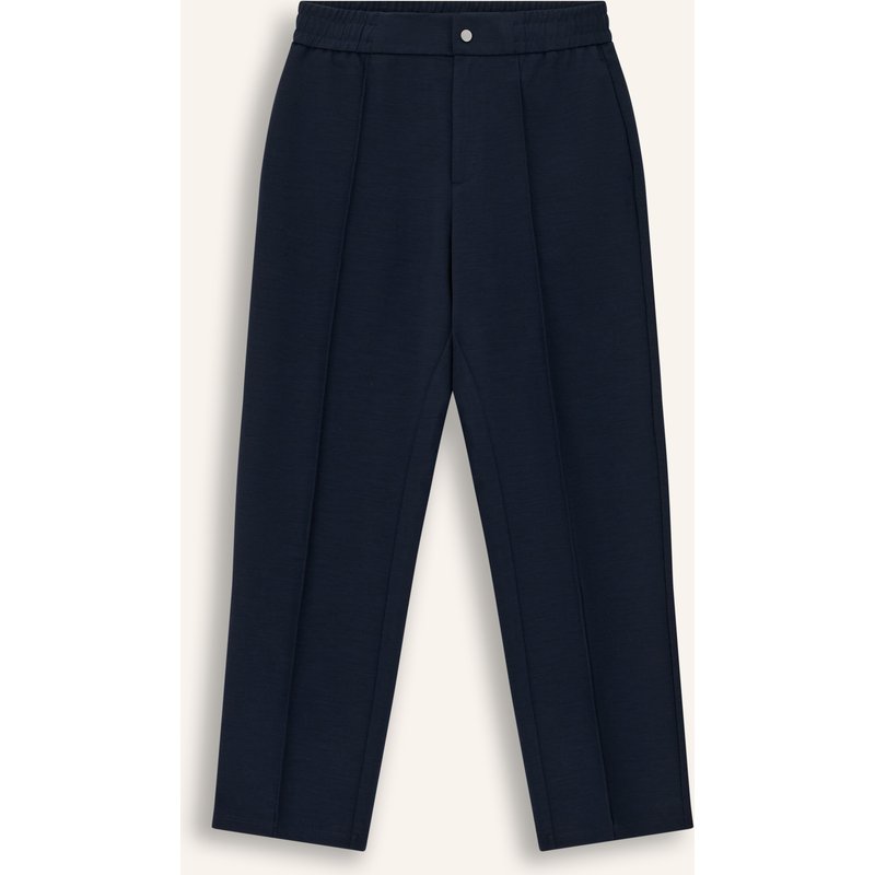 Boggi Milano Strickhose blau