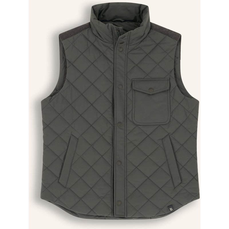 Boggi Milano Daunenweste Aus Cashmere gruen