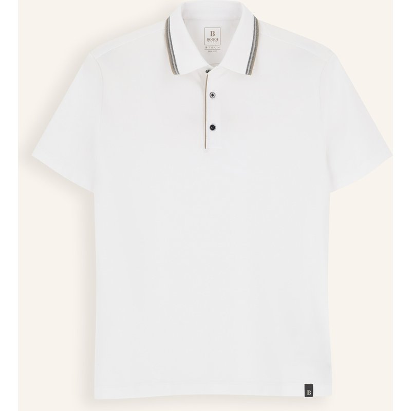 Boggi Milano Poloshirt weiss