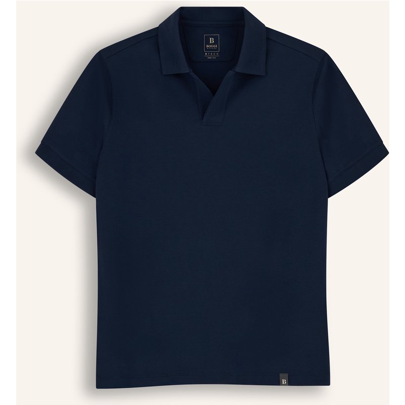 Boggi Milano Poloshirt blau