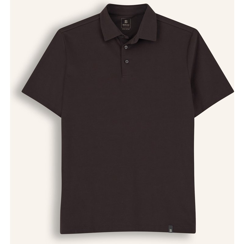 Boggi Milano Poloshirt braun