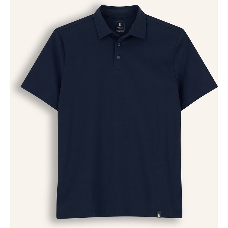 Boggi Milano Poloshirt blau