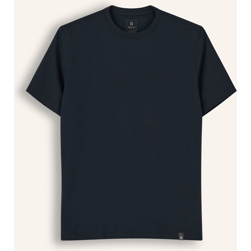 Boggi Milano T-Shirt schwarz