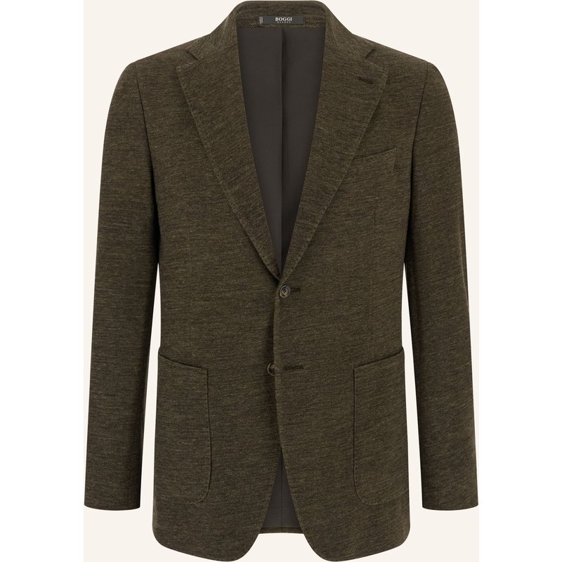 Boggi Milano Sweat-Sakko braun
