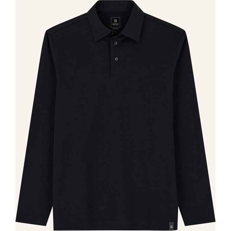 Boggi Milano Poloshirt schwarz