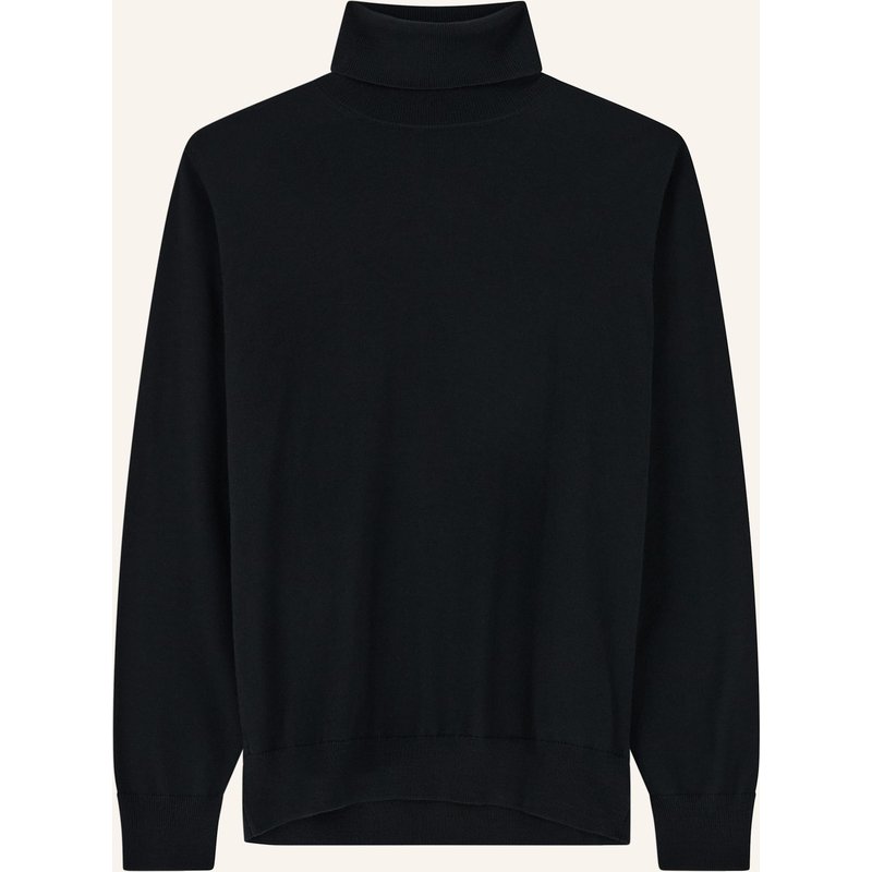 Boggi Milano Rollkragenpullover Aus Cashmere schwarz