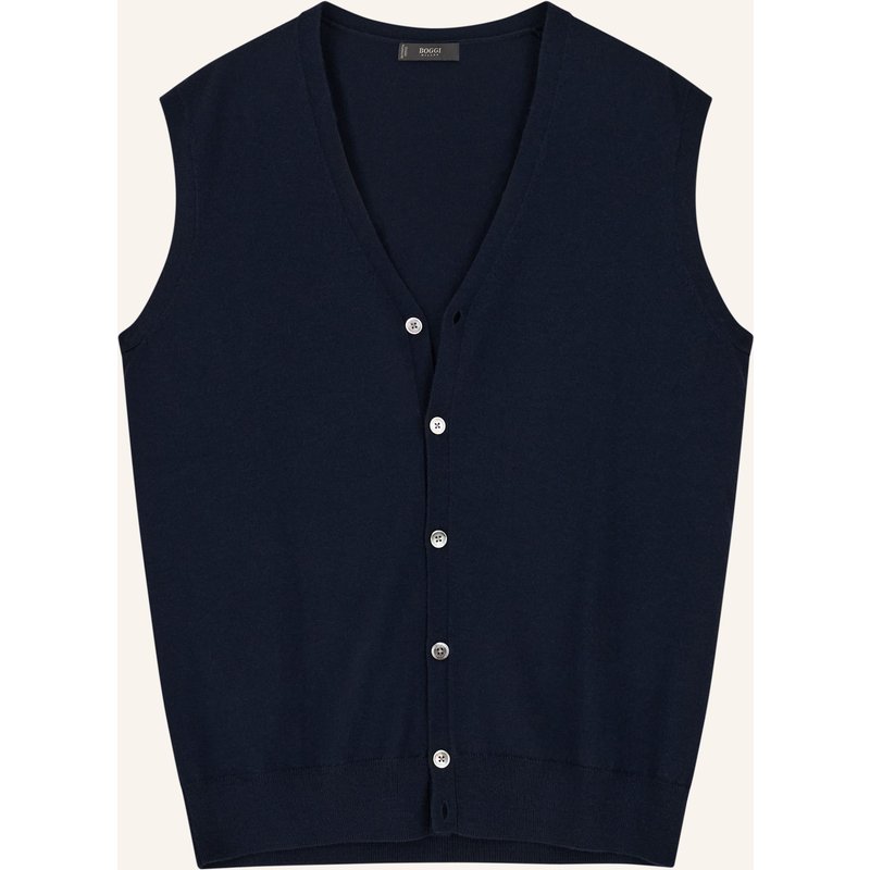 Boggi Milano Rollkragenpullover Aus Cashmere blau