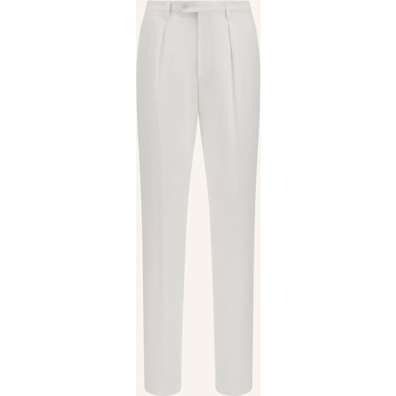 Boggi Milano Leinenhose weiss