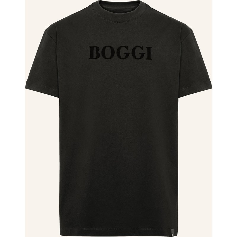 Boggi Milano T-Shirt schwarz