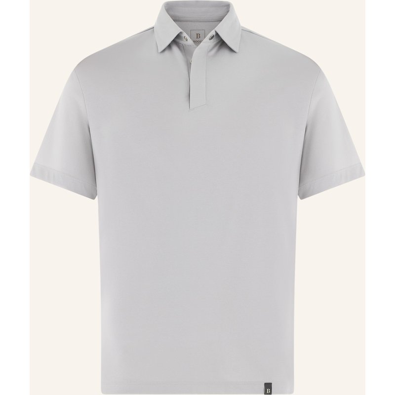 Boggi Milano Piqué-Poloshirt grau