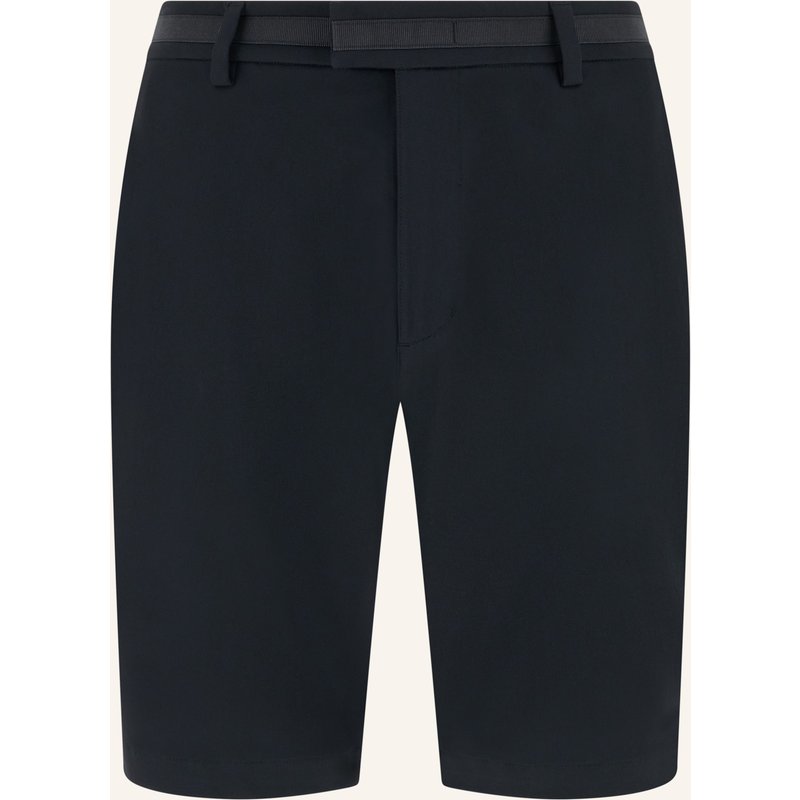 Boggi Milano Leinenshorts blau