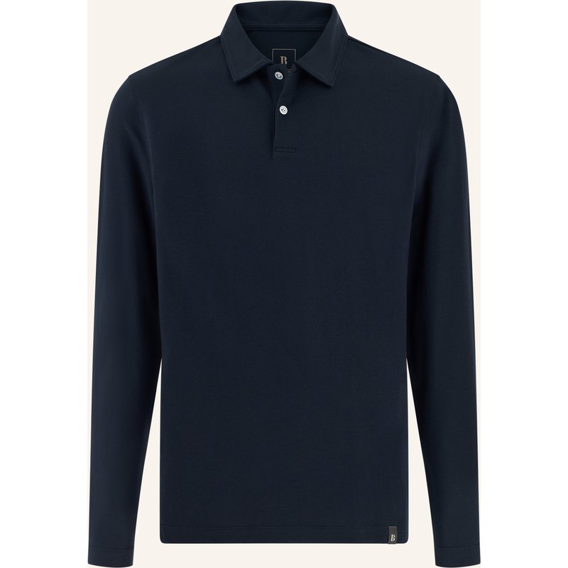 Boggi Milano Jersey-Poloshirt blau