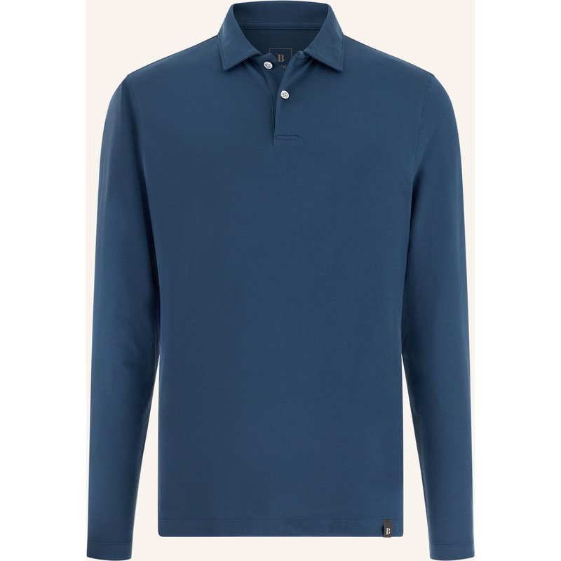 Boggi Milano Jersey-Poloshirt blau