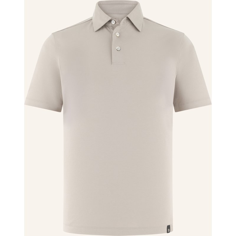 Boggi Milano Piqué-Poloshirt braun