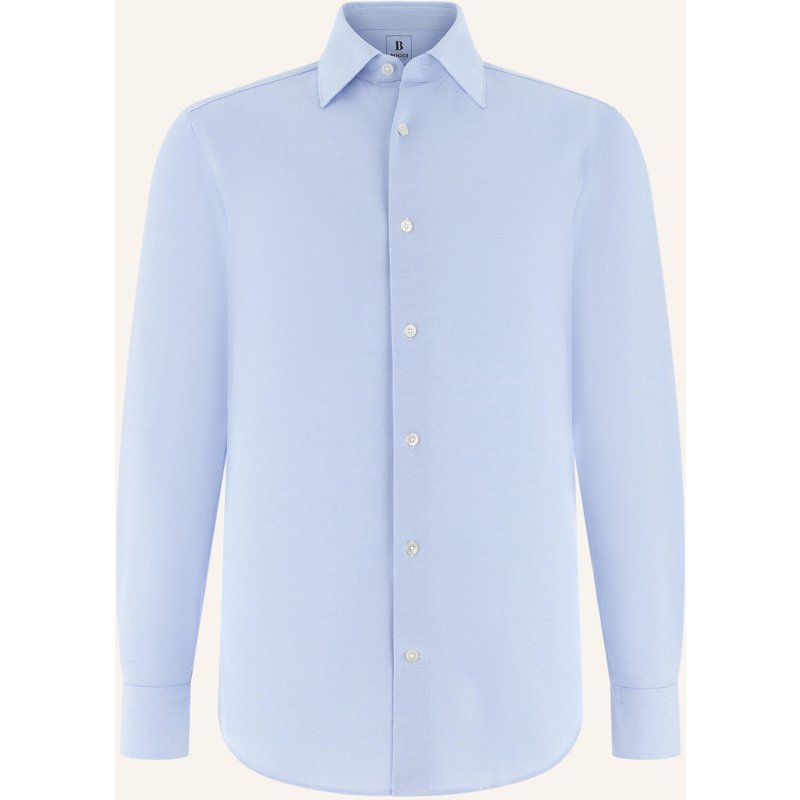 Boggi Milano Jerseyhemd blau