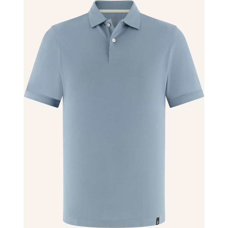 Boggi Milano Piqué-Poloshirt blau