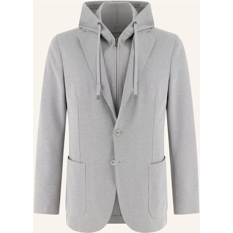 Boggi Milano Sweat-Sakko grau