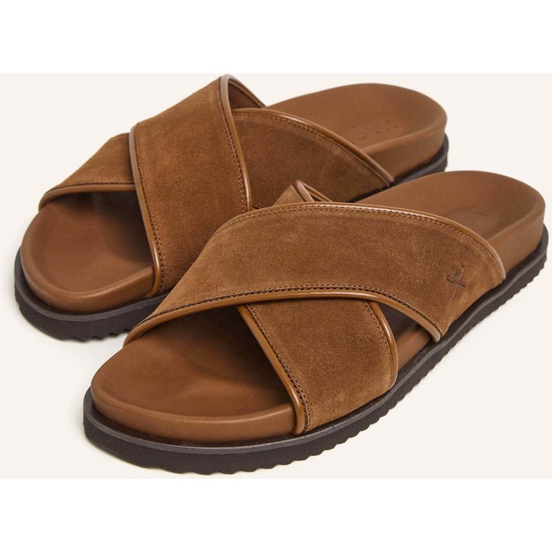 Hackett London Outdoor Sandale Mikonos Highcross braun
