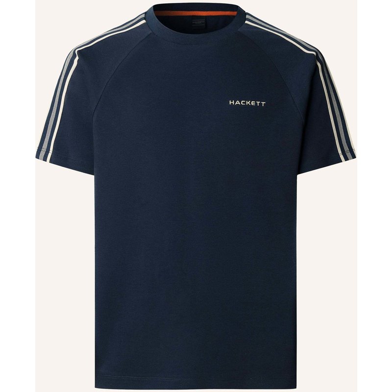 Hackett London T-Shirt Hs Tape Tee blau