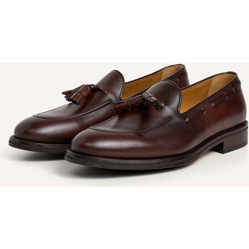 Hackett London Loafer Mayfair Crust braun