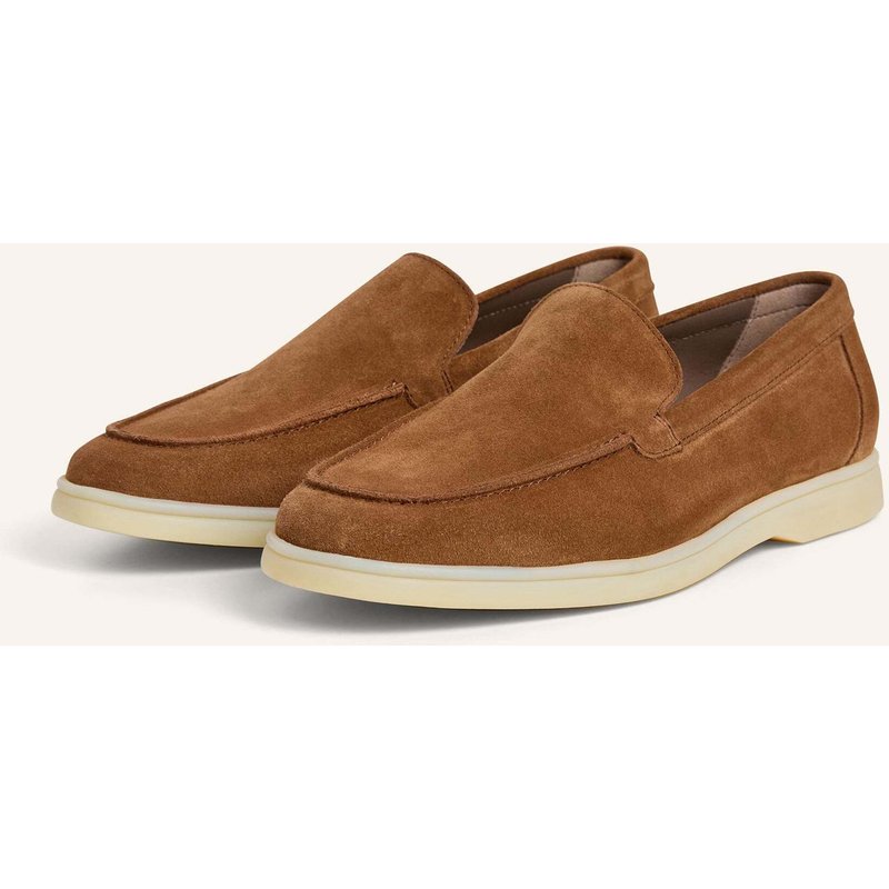 Hackett London Loafer Martin Plain braun