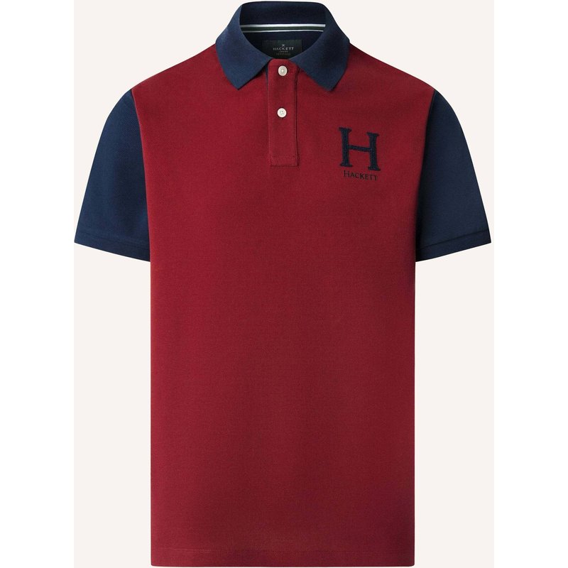 Hackett London Poloshirt Heritage Peaks Multi rot