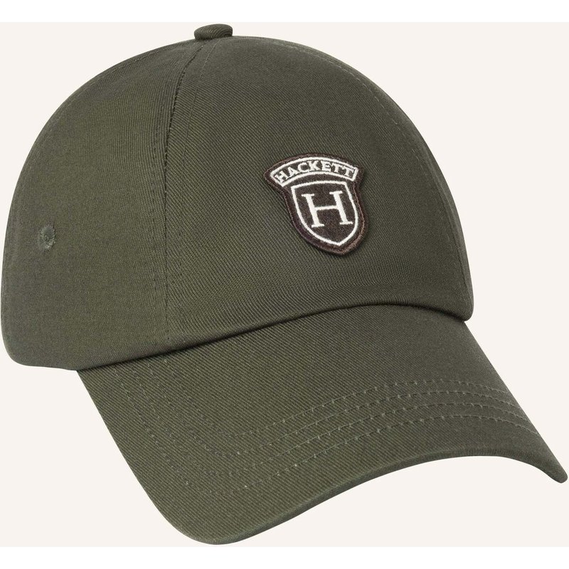 Hackett London Cap Hrtg Peaks Twill Cap gruen