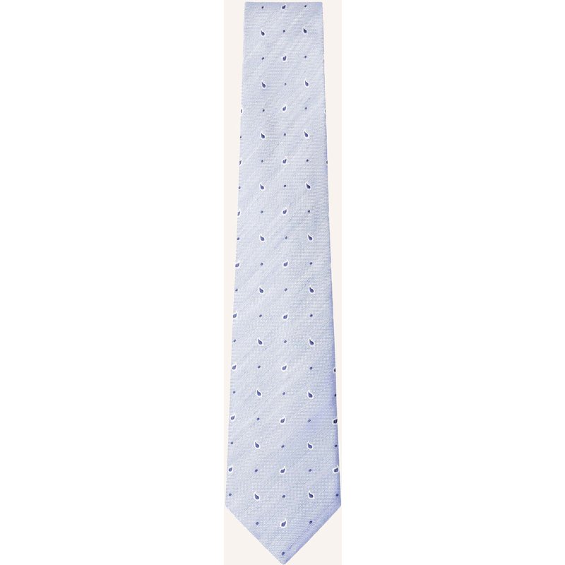 Hackett London Krawatte Clean Paisley blau