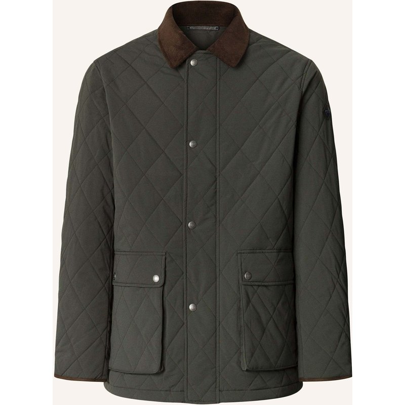 Hackett London Fieldjacket Quilted Jkt gruen