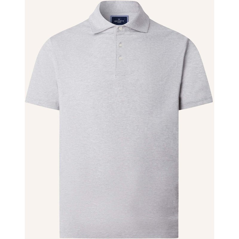 Hackett London Poloshirt Pima Cotton Polo grau