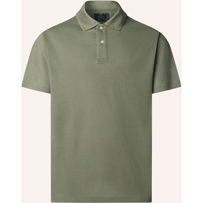 Hackett London Poloshirt Travel Pique Polo gruen