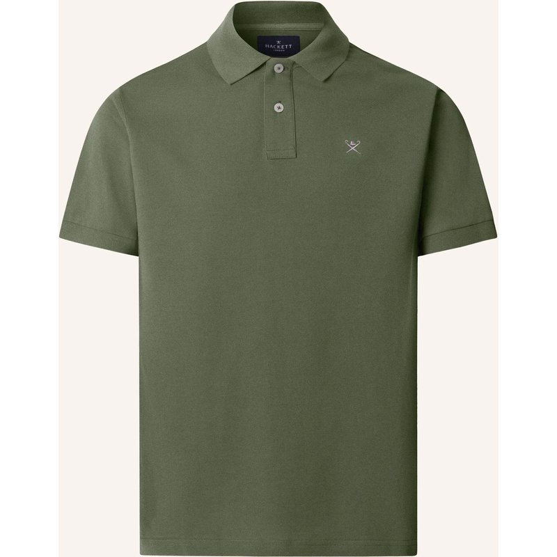 Hackett London Poloshirt Slim Fit Logo gruen