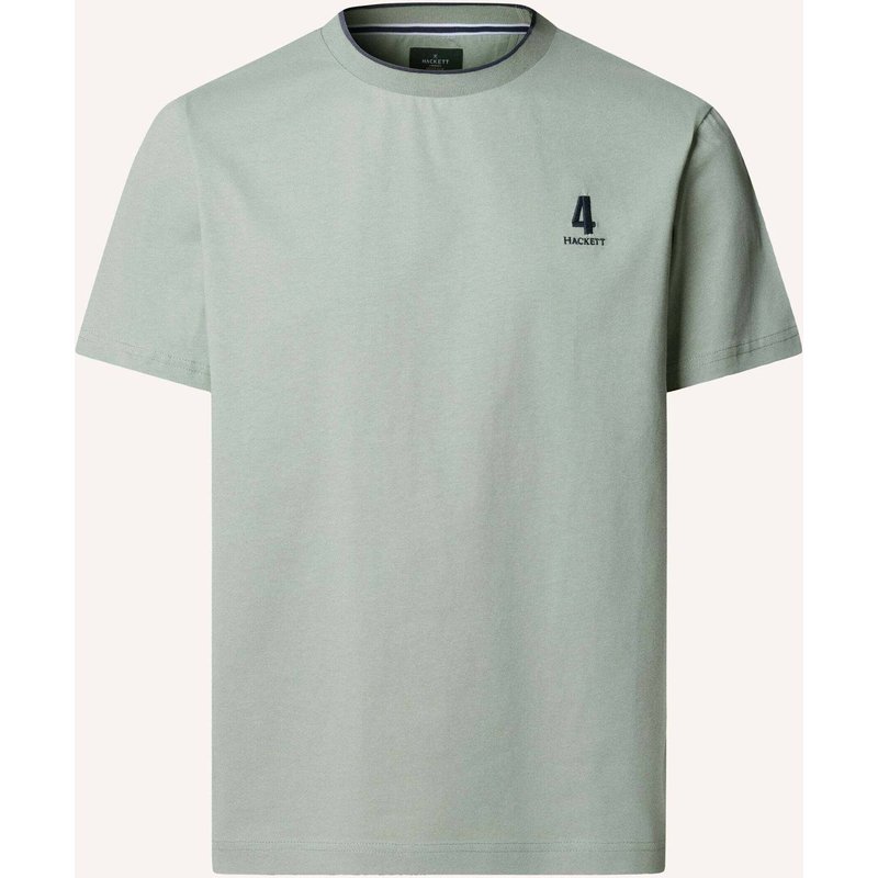 Hackett London T-Shirt Heritage Nbr Tee gruen