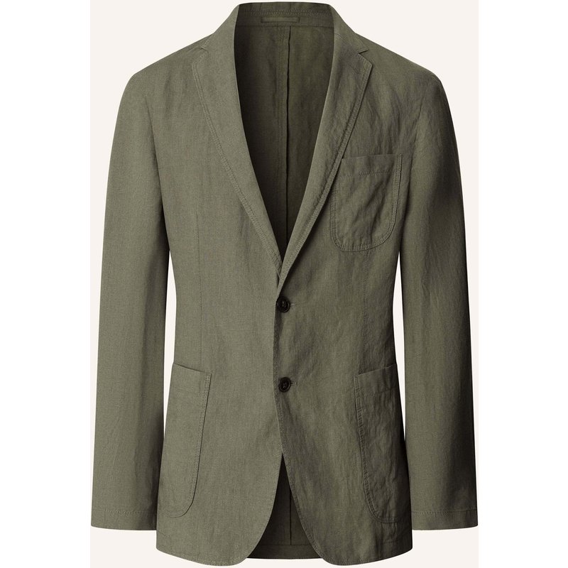 Hackett London Sakko Gmw Lw Linen Blazer gruen