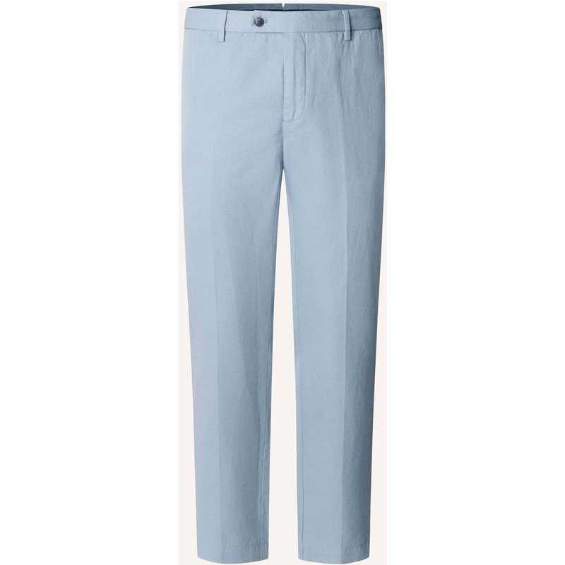 Hackett London Chino Cotton Linen Chino blau