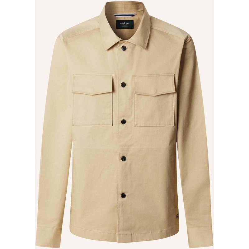 Hackett London Overjacket Heritage Overshirt beige