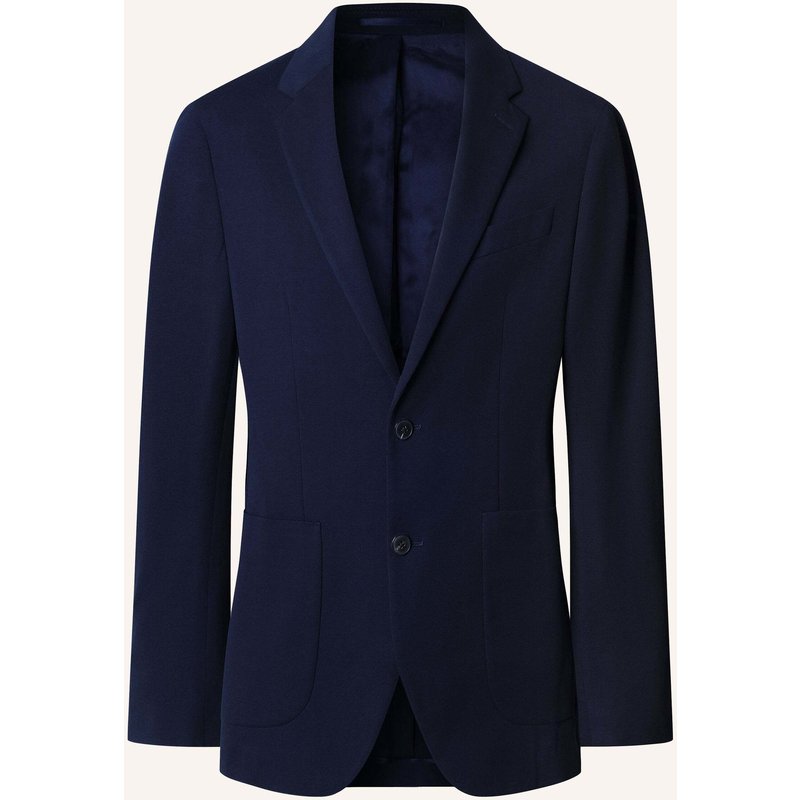 Hackett London Sakko Ttvl Jersey Pique blau