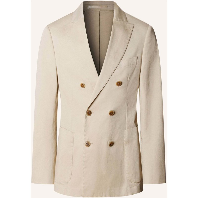 Hackett London Sakko Gmw Db Cott Strch Cc beige