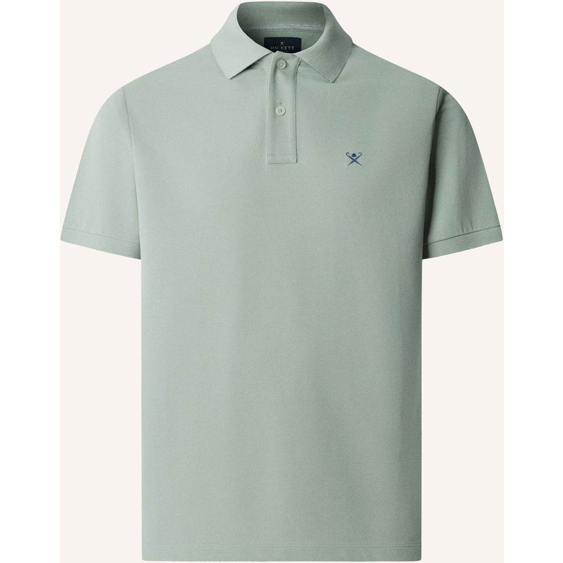 Hackett London Poloshirt Slim Fit Logo gruen