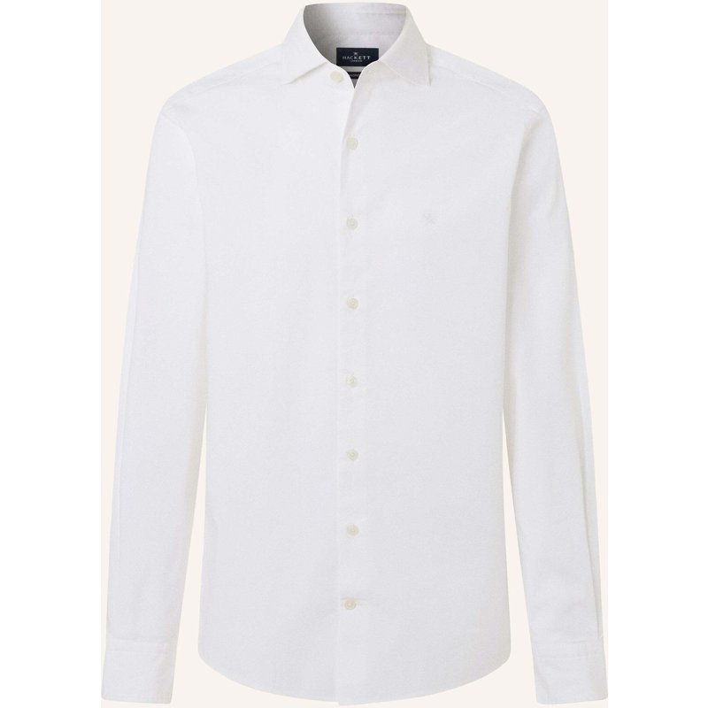 Hackett London Freizeithemd Ess Stretch Pop weiss