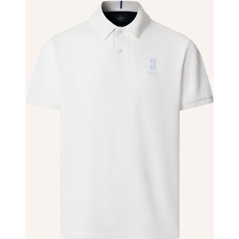 Hackett London Poloshirt Heritage Nbr Polo weiss