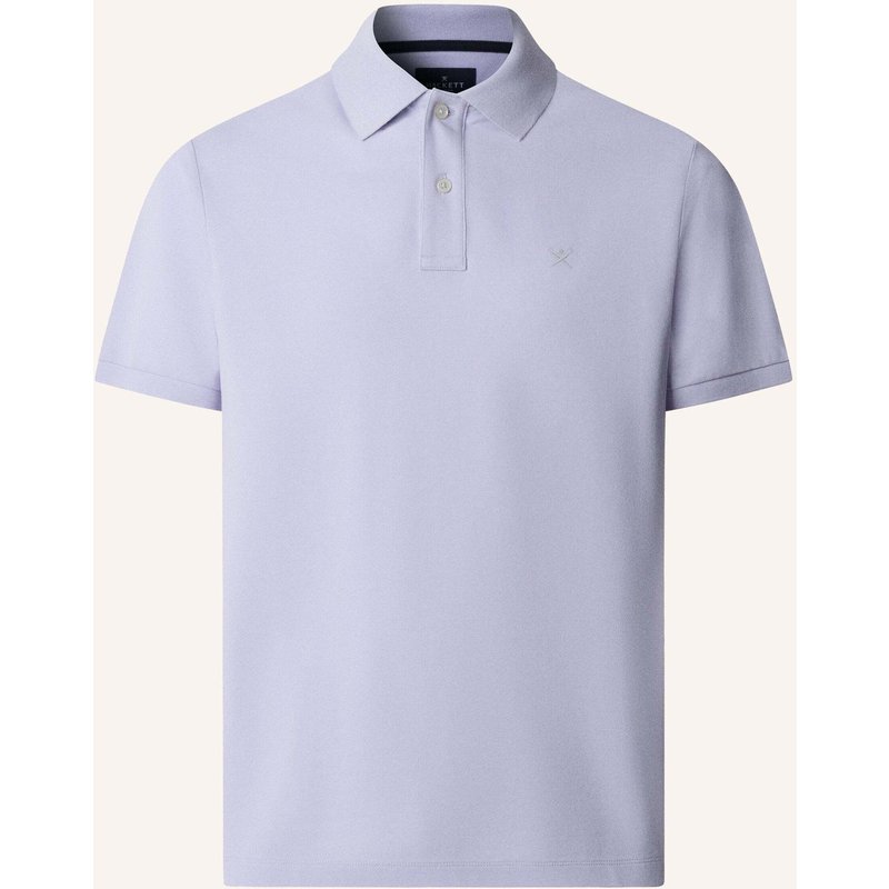 Hackett London Poloshirt Slim Fit Logo lila