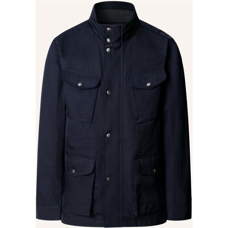 Hackett London Regenjacke Velospeed blau