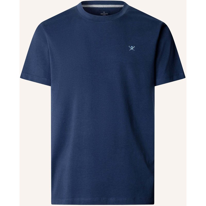 Hackett London T-Shirt Ss Logo Tee blau
