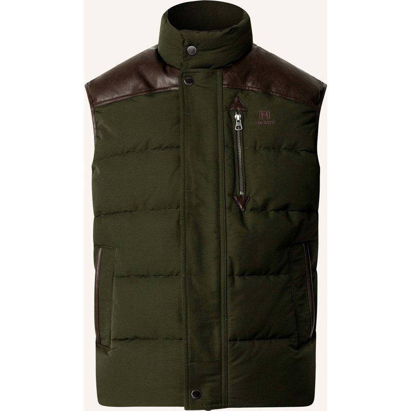 Hackett London Gilet H Country Gilet gruen