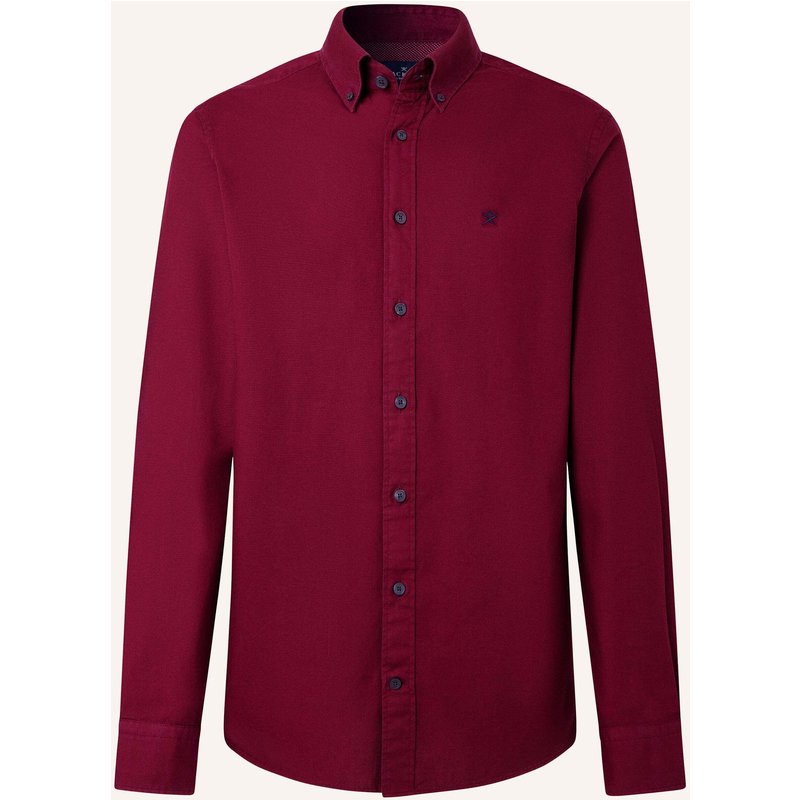 Hackett London Freizeithemd Ess Gmt Dyed Oxford rot