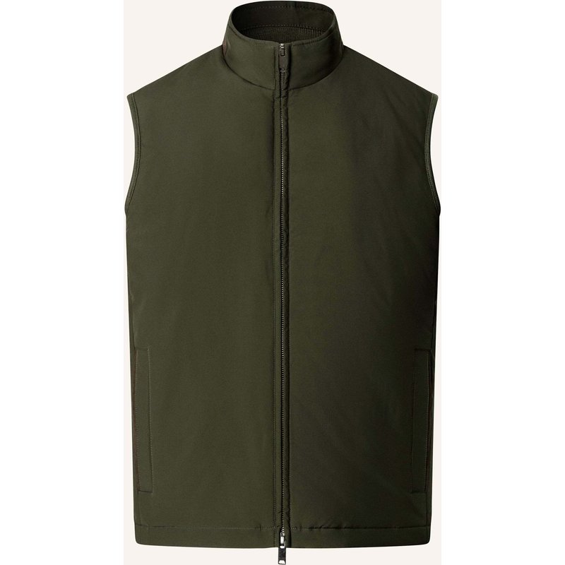 Hackett London Gilet Windsor Gilet gruen