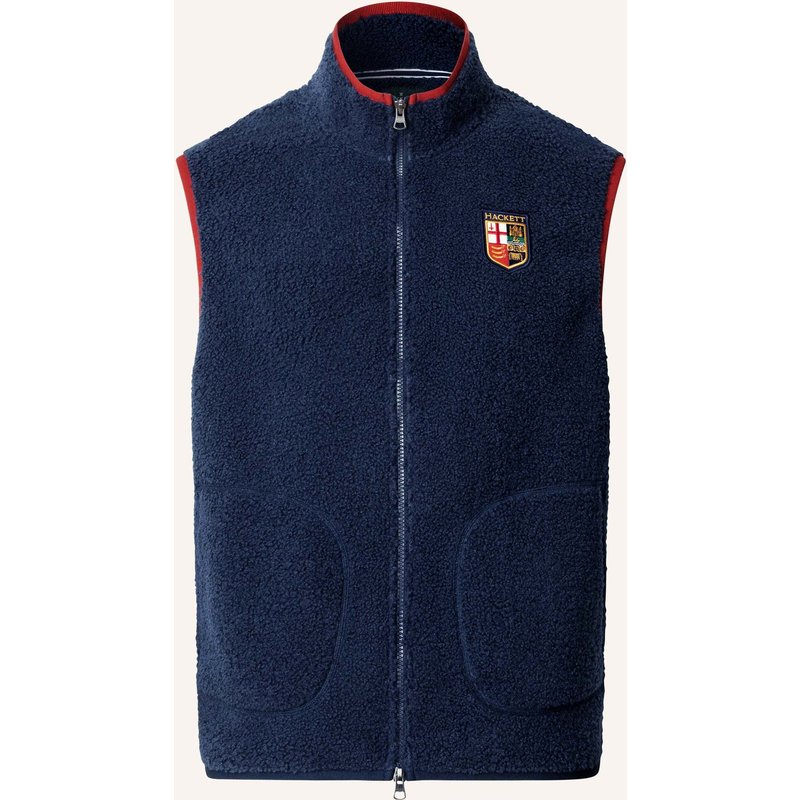 Hackett London Sweatshirt Heritage Lrc Gilet Fz blau