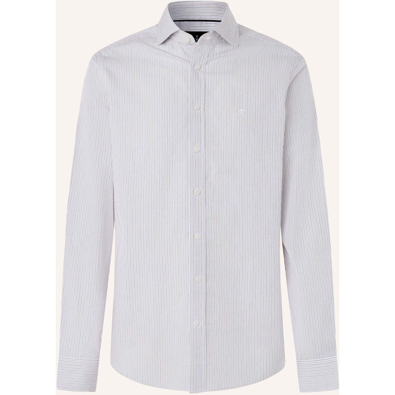 Hackett London Freizeithemd Echo Stripe braun