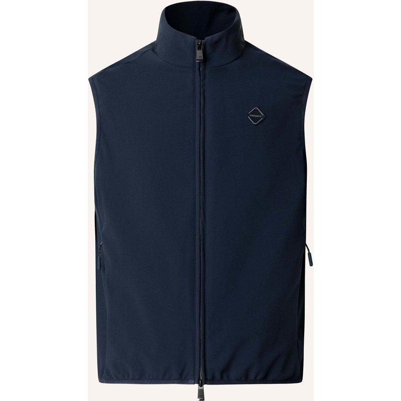 Hackett London Sakko Hs Softshell Gilet blau
